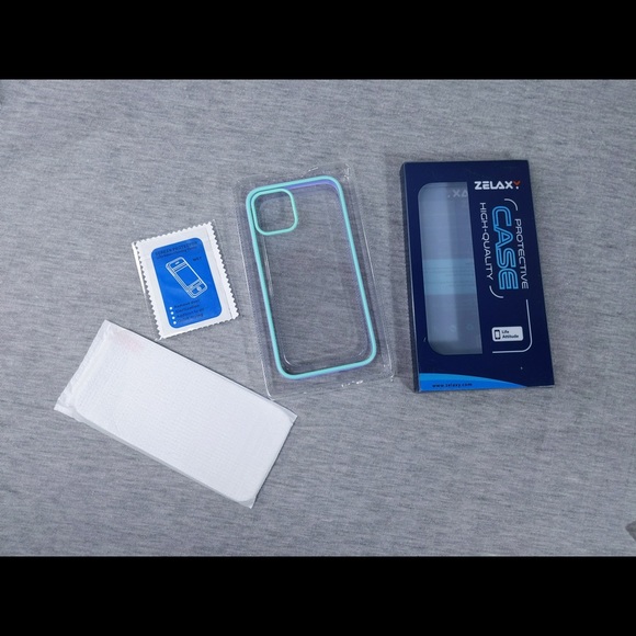Zelaxy iPhone 12 Pro Case with Screen Protector - Picture 1 of 6
